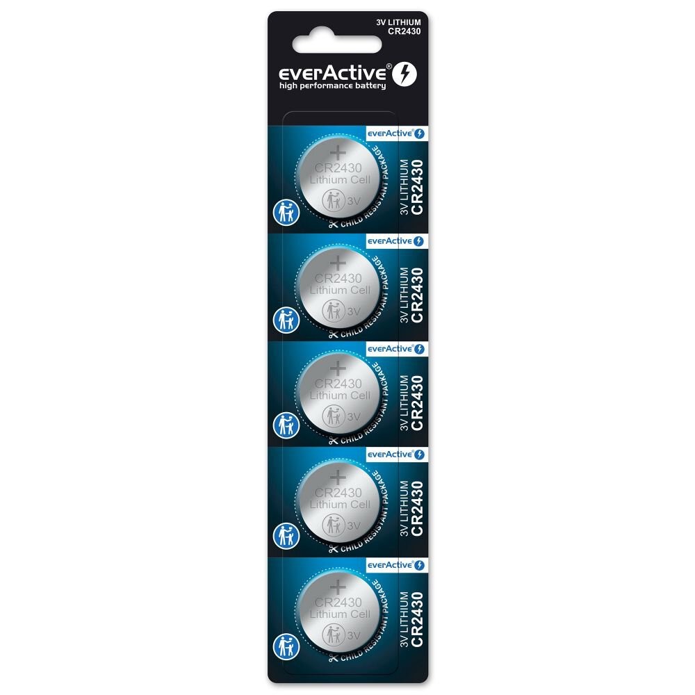 EverActive  LITHIUM MINI BATTERIES CR2430 5
