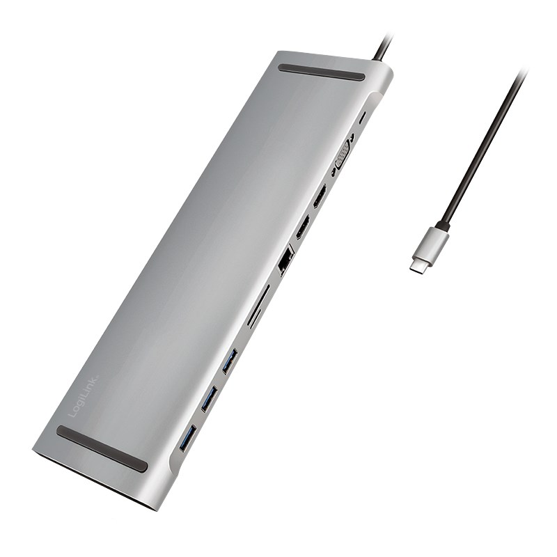 LogiLink UA0373 laptop dock/port replicator Wired