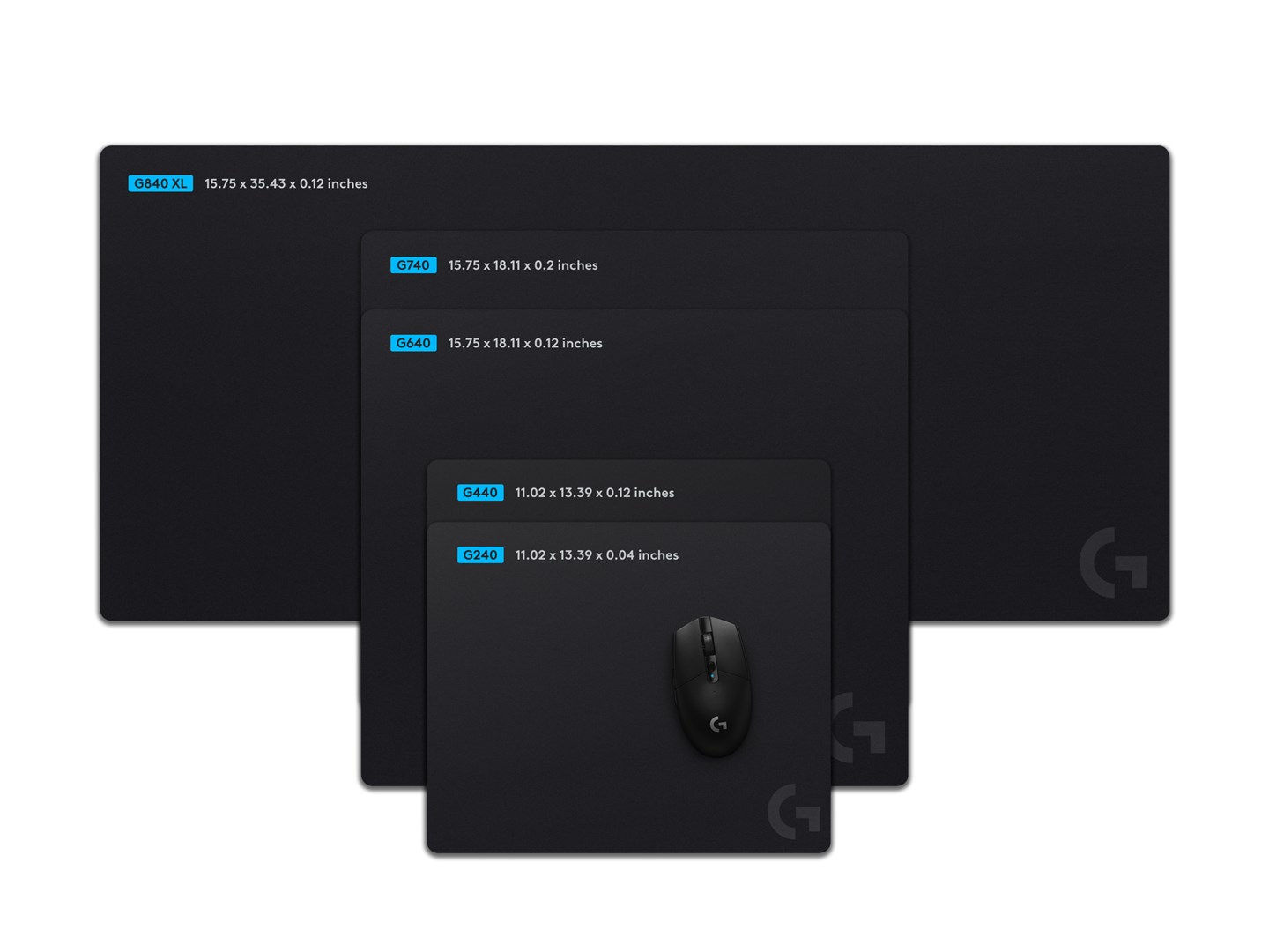 LOGITECH  G G640 Large Cloth Gaming