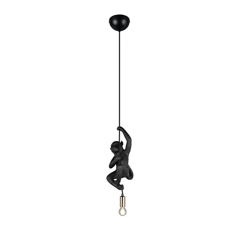 TRIO LUMINAIRE PENDANT E14 BLACK |