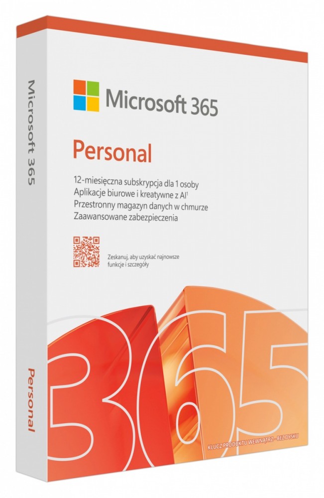 MICROSOFT M365 Personal PL 1Y 1U