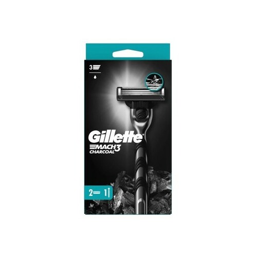 Gillette Mach3 Charcoal - razor +
