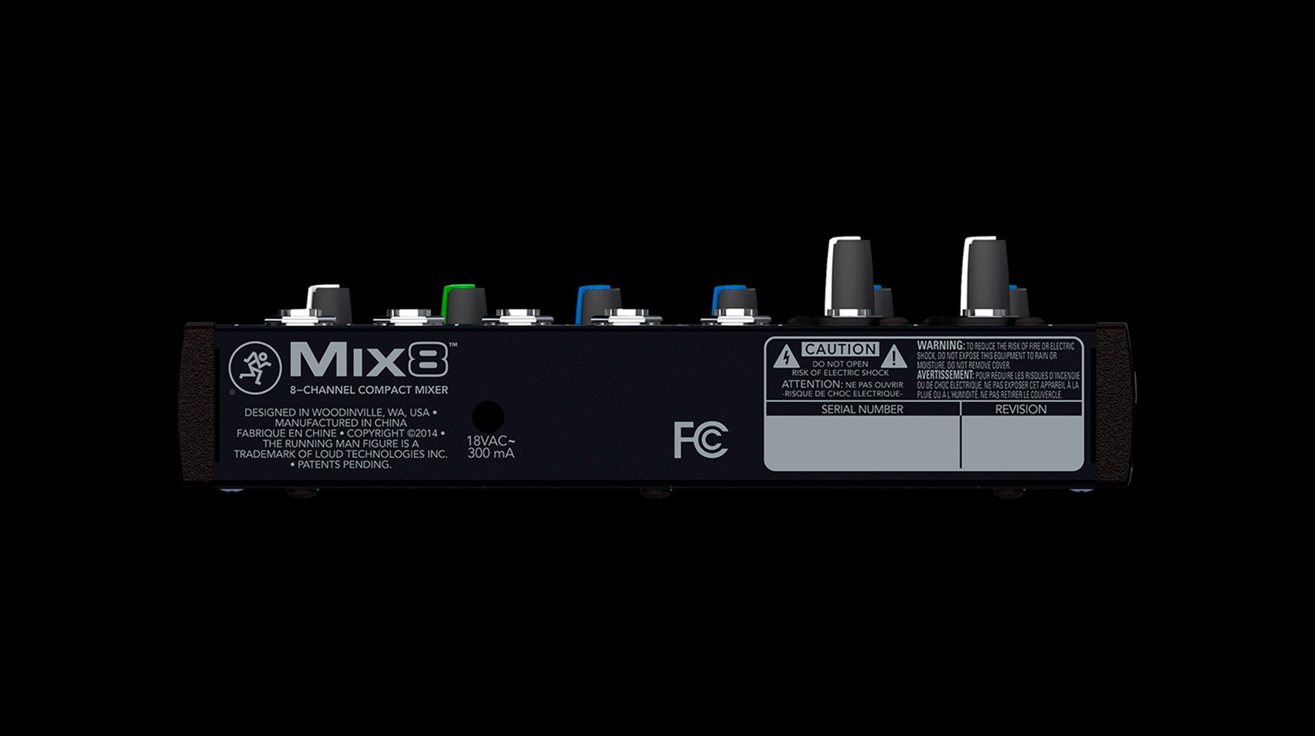 MACKIE  Mix8 8 channels 20 -
