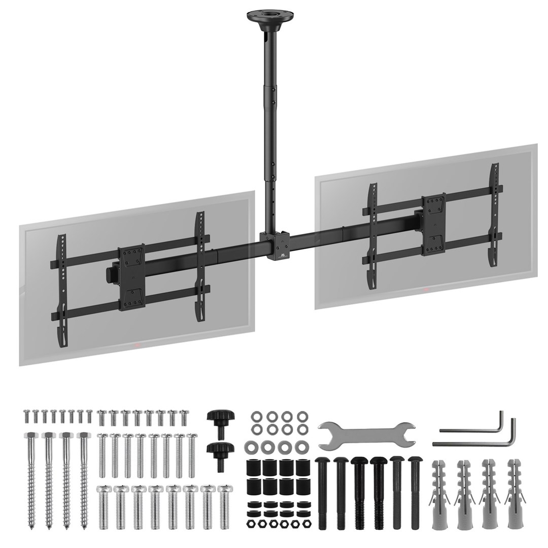Maclean  ceiling mount for two TVs