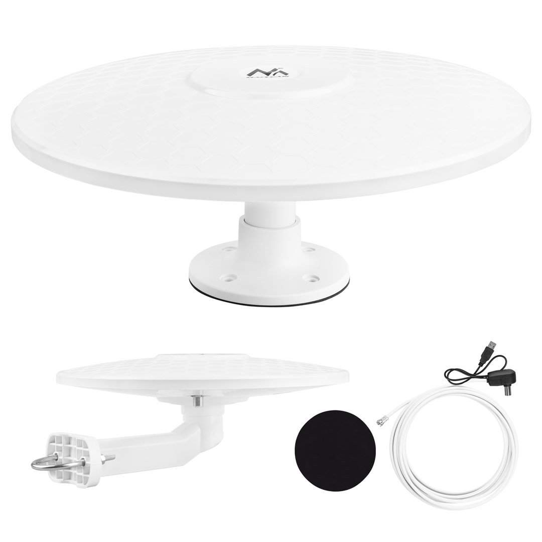 Maclean  DVB-T/T2 HEVC omni-directional antenna, active