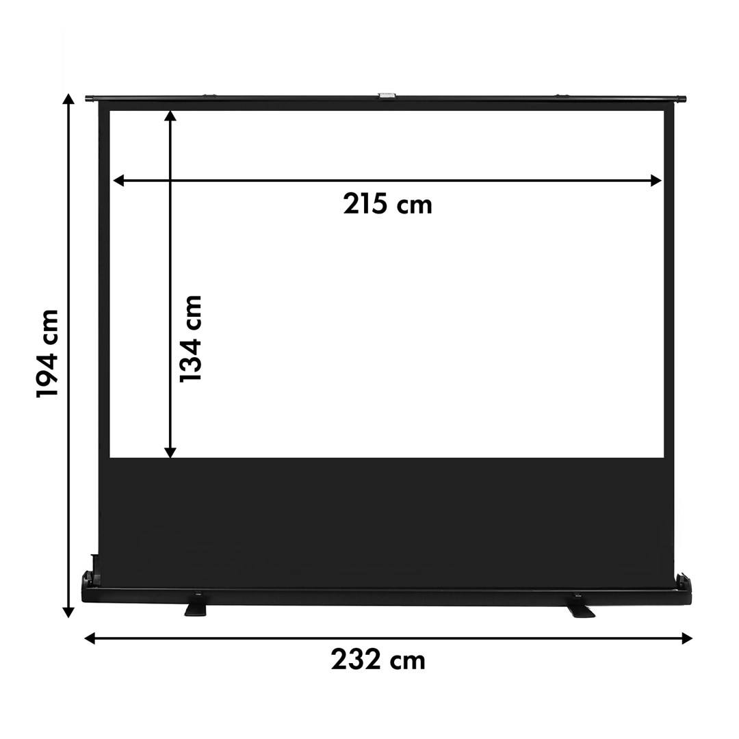 Maclean  MC-213 Portable Projection Screen, Compact