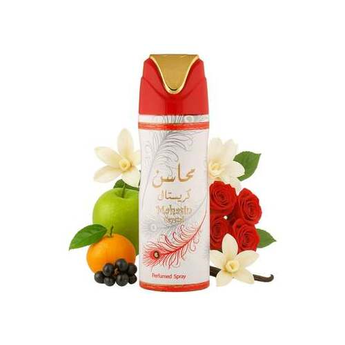 Lattafa Perfumes Mahasin Crystal Deospray (Woman