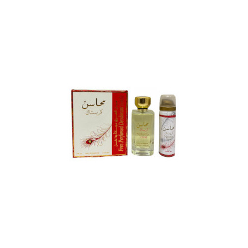 Lattafa Perfumes Mahasin Crystal Gift set