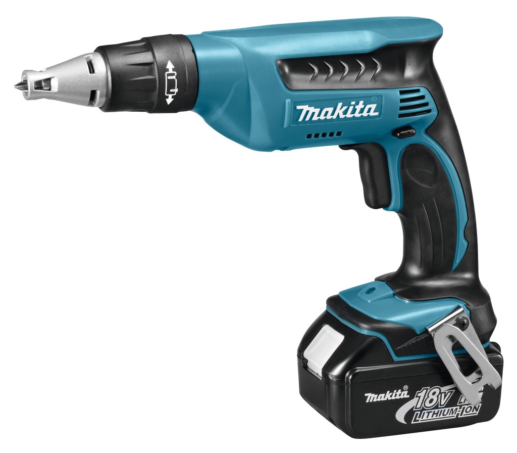 MAKITA DFS451RFJ 18V Cordless Plasterboard Screwdriver