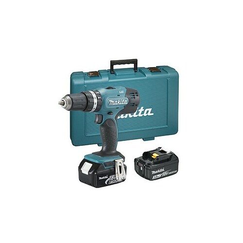MAKITA DHP453RFE drill Keyless Black,Blue