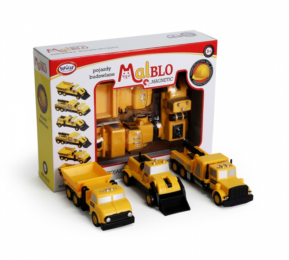 MALIK MalBlo Magnetic Construction vehicles |
