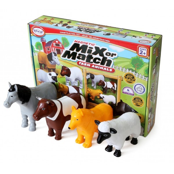 MALIK  Malblo Magnetic Farm Animals Set
