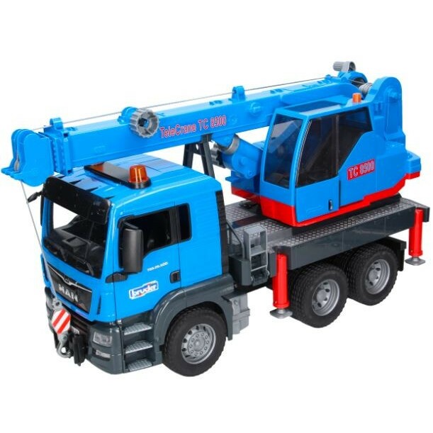 BRUDER  MAN TGS truck with crane