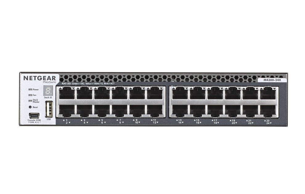 NETGEAR  Managed switch L3 24x10Gb M4300-24X