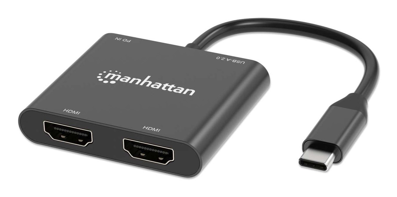 Manhattan USB-C to Dual HDMI &