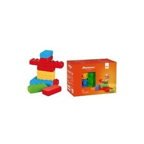 Marioinex `brick` building blocks, 12 pieces