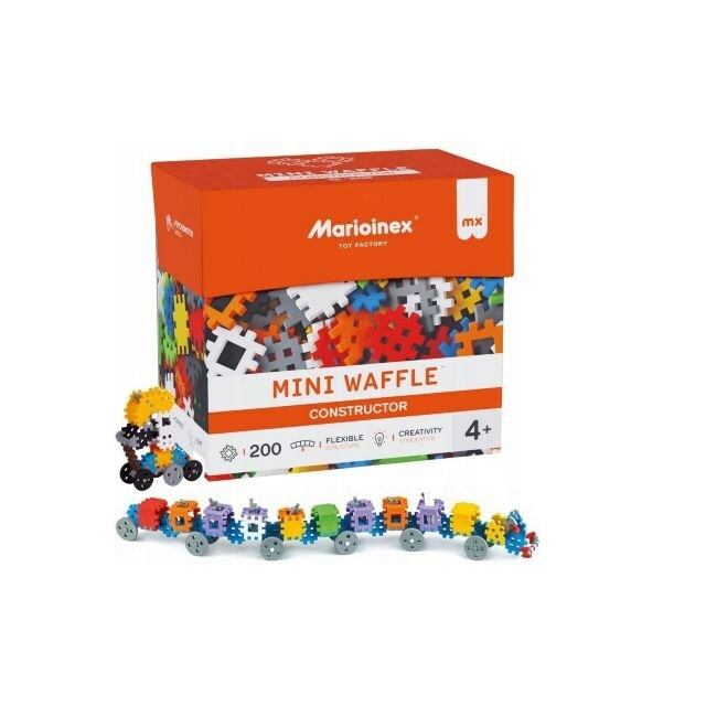 Marioinex Mini Waffle Building Blocks, 200