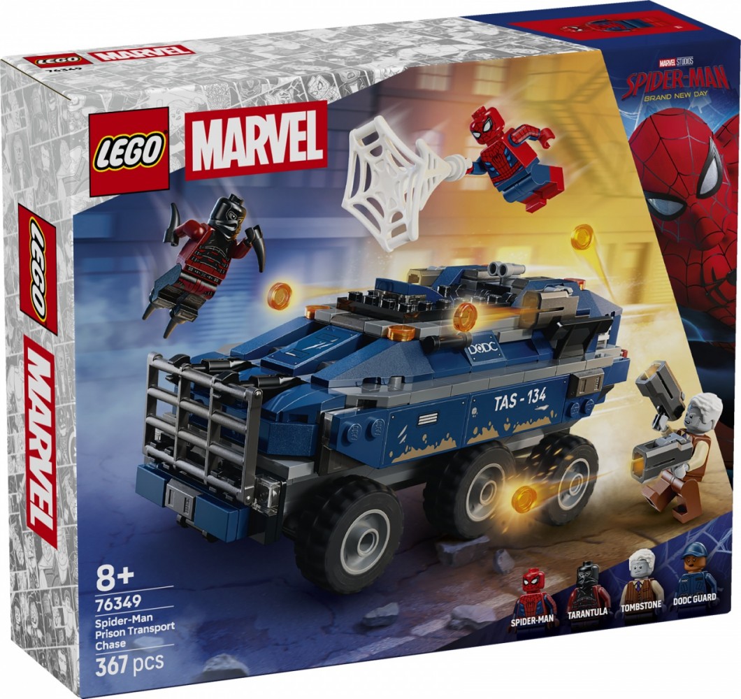 LEGO  MARVEL 76349 Spider-Man Prison Transport