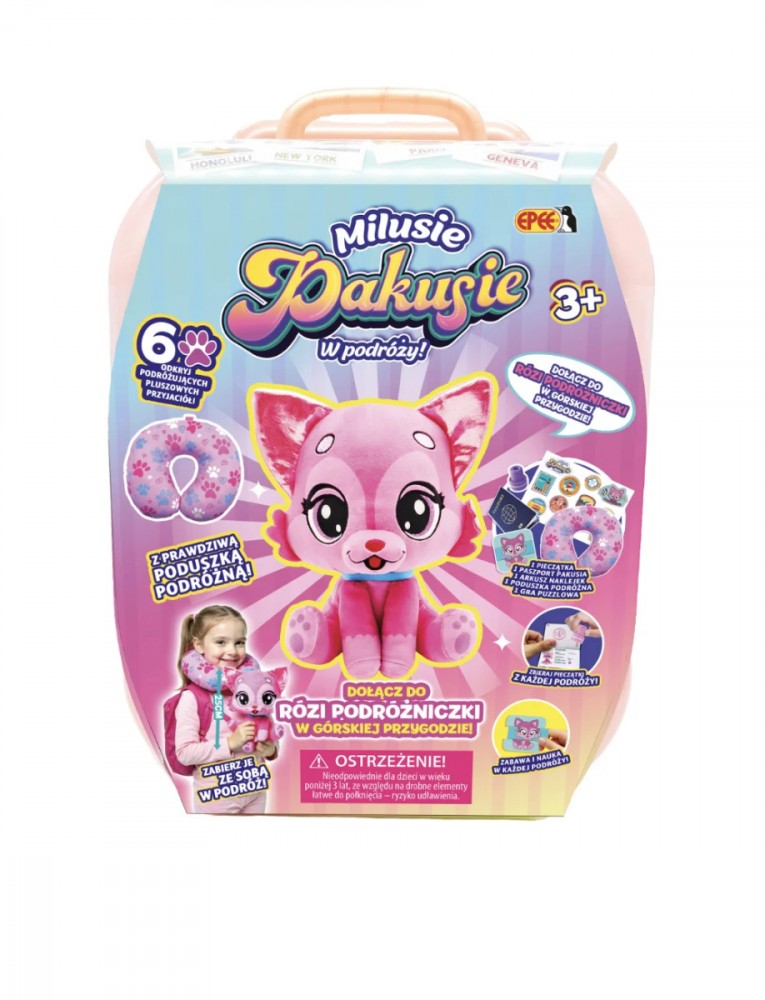 Epee  Mascot Milusie Pakusie on the