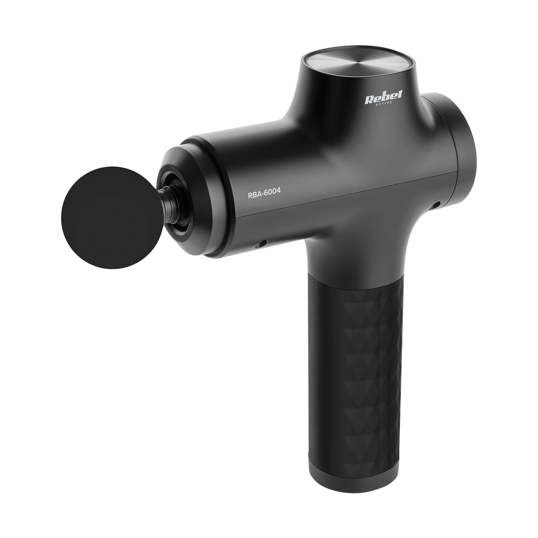 Rebel Massage gun, 8 attachments, ACTIVE