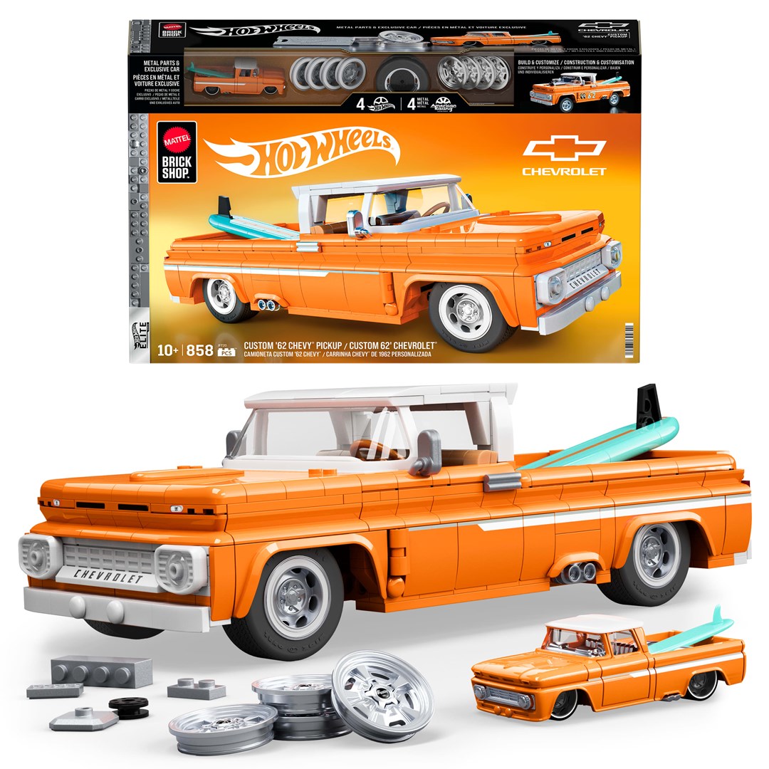 Mattel  Brick Shop Hot Wheels Custom