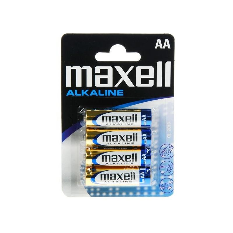 Maxell  Battery alkaline LR6 4 pieces