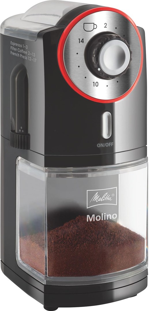 Melitta Molino 100 W Black, Red