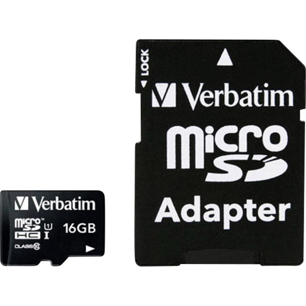 Verbatim  Memory card micro SDHC 16GB
