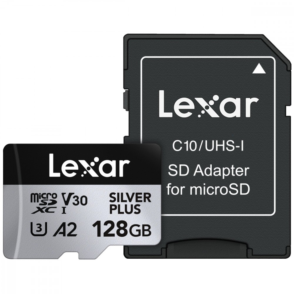 LEXAR Memory card microSD 128GB C10