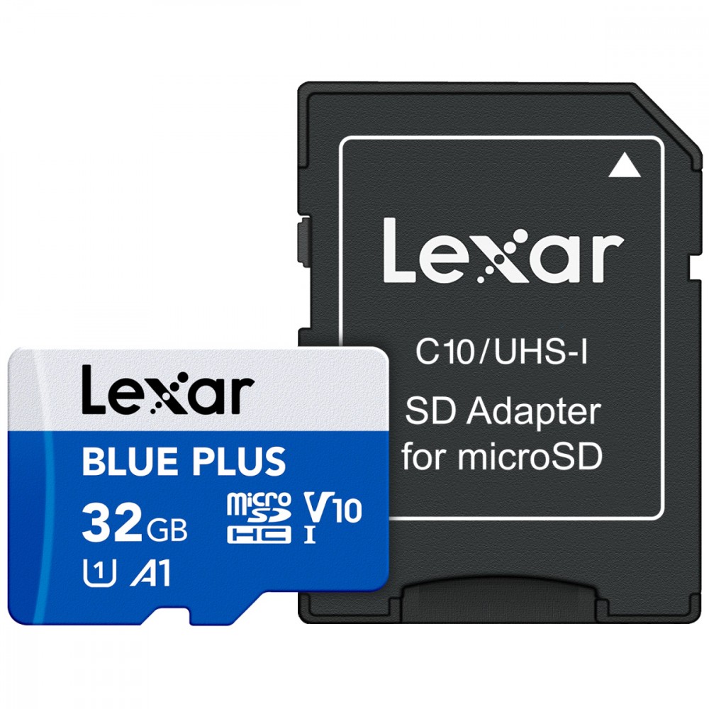 LEXAR Memory card microSDHC 32GB C10