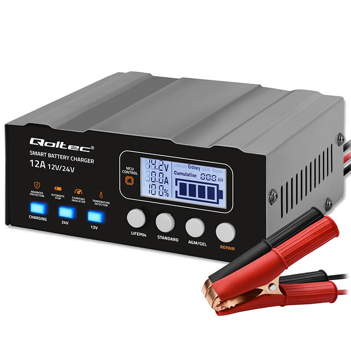 Qoltec  Microprocessor charger 12V 12.6V