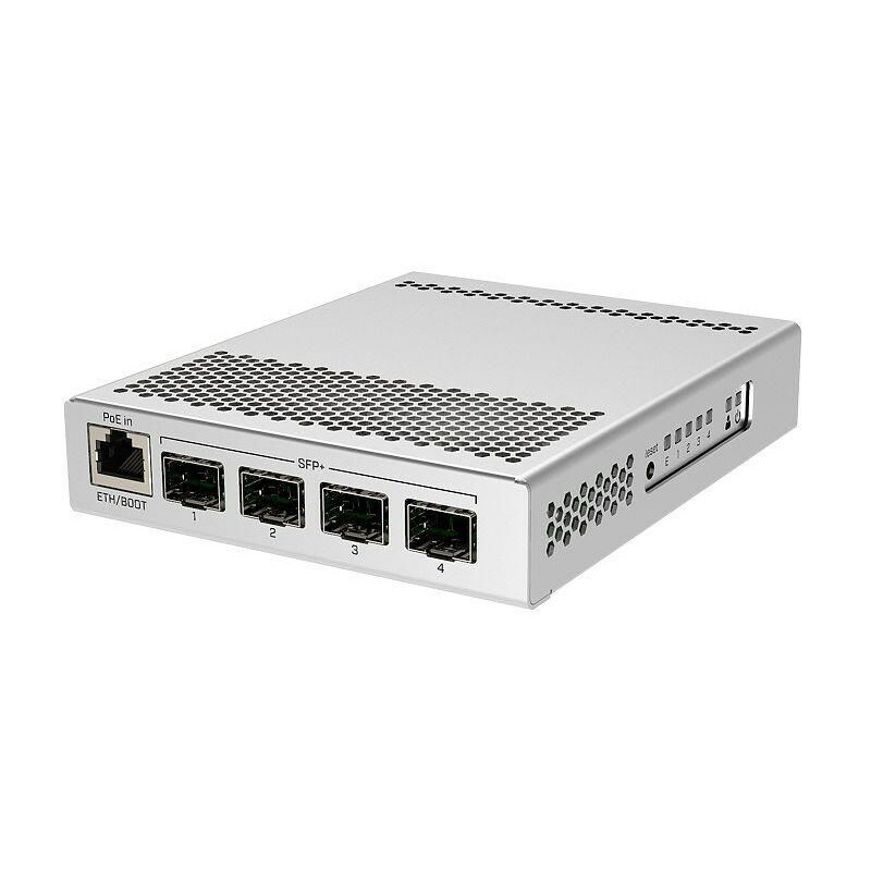 Mikrotik Unknown Switch 1xGbE 4xSFP+ CRS305-1G-4S+I