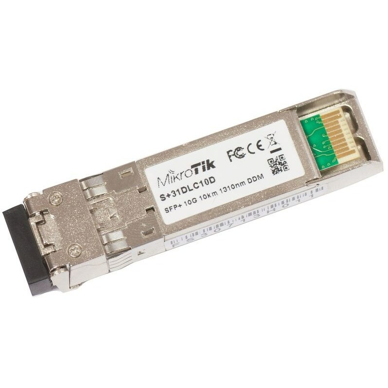 Mikrotik  S+31DLC10D network transceiver module Fiber