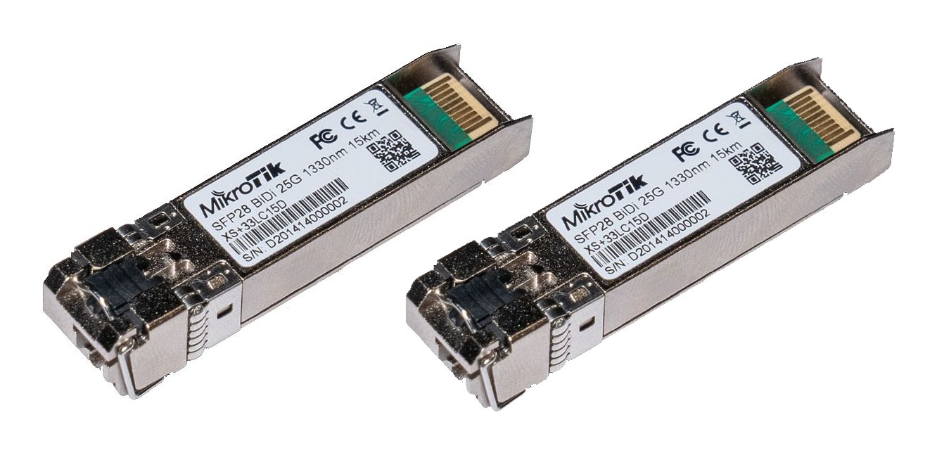 No name Mikrotik SFP/SFP+/SFP28 BiDi: XS+2733LC15D