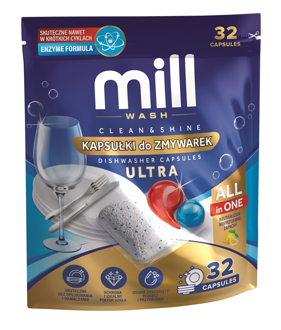 MADONIS MILL CLEAN&SHINE Ultra Dishwasher Capsules