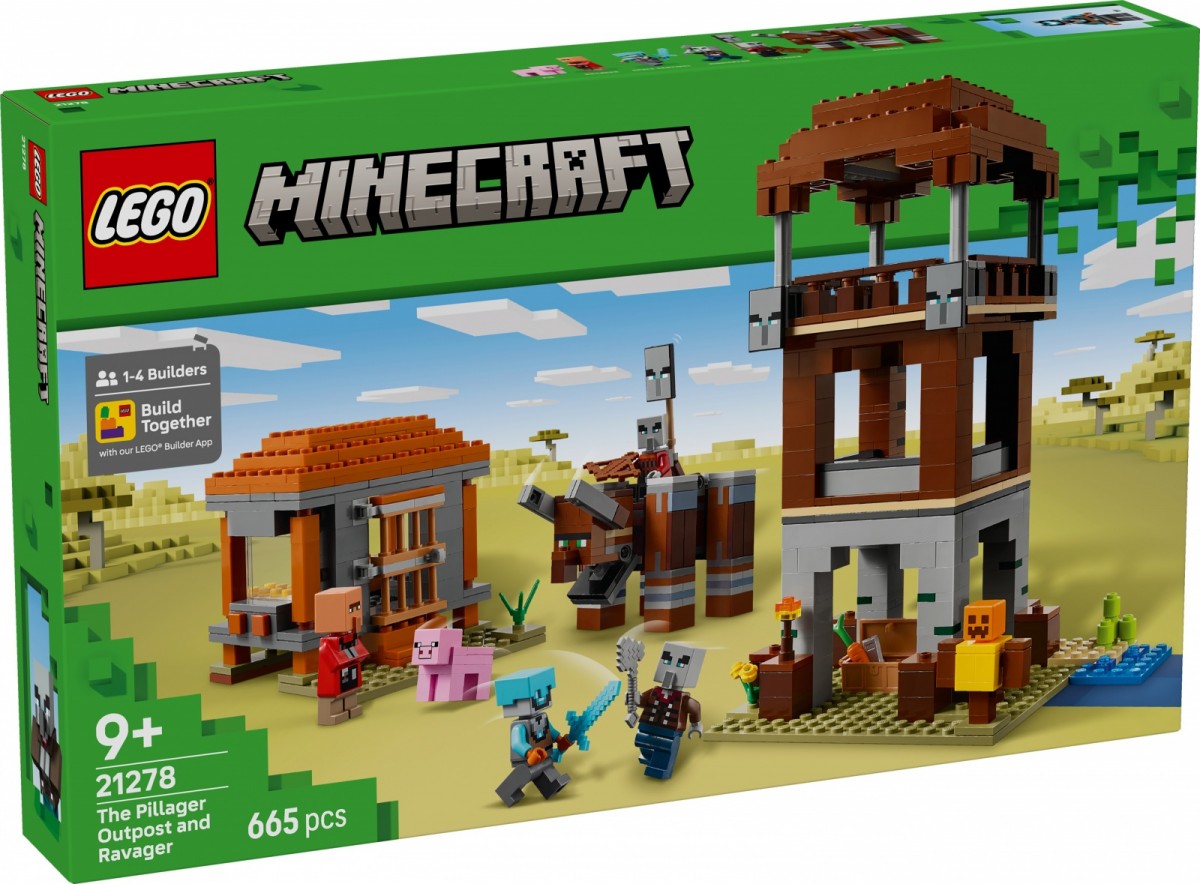 LEGO Minecraft 21278 Pillager Outpost and