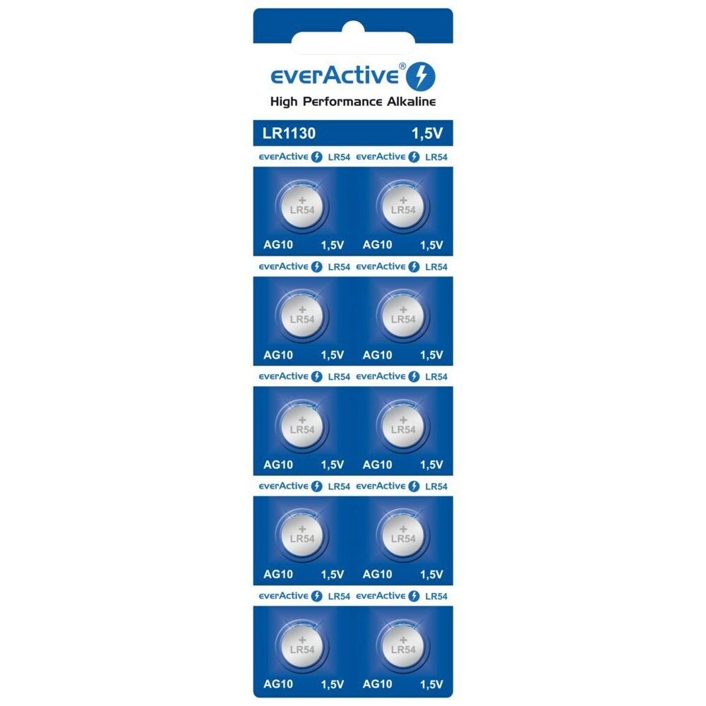 EverActive Mini alkaline batteries  G10 LR1130
