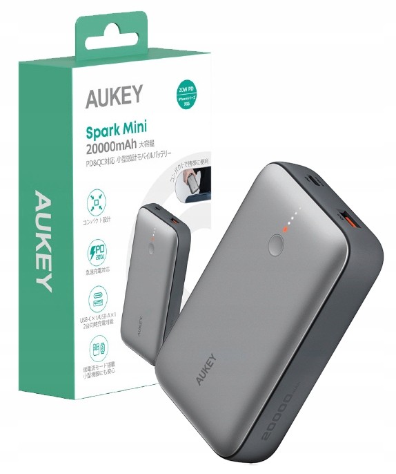 AUKEY  Mini Power Bank 20000mAh 22