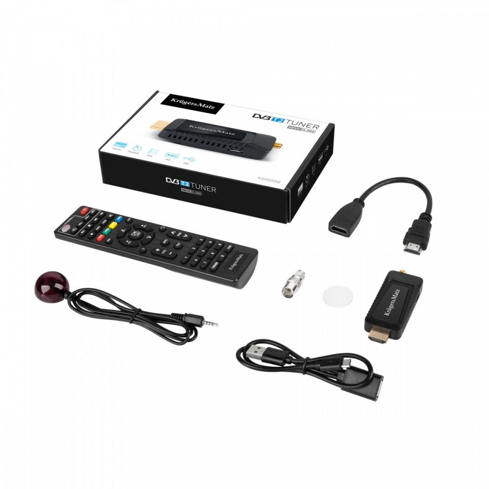 Kruger & Matz mini TUNER DVB-T2