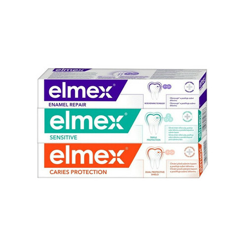 Elmex Mix Trio Toothpaste Set -