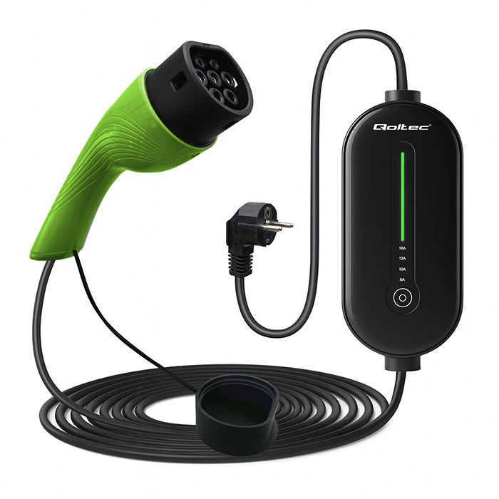 Qoltec Mobile charger for EV cars