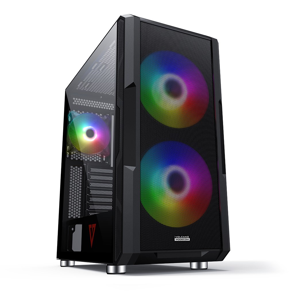MODECOM  AMIRANI ARGB Midi Tower Black