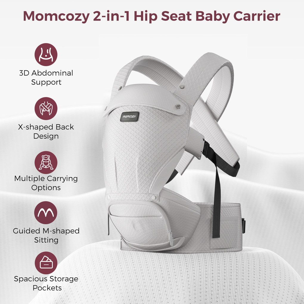 Momcozy Air Mesh Hip Seat Baby