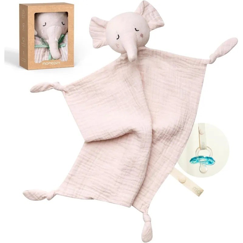 Momcozy cotton elephant comforter for babies