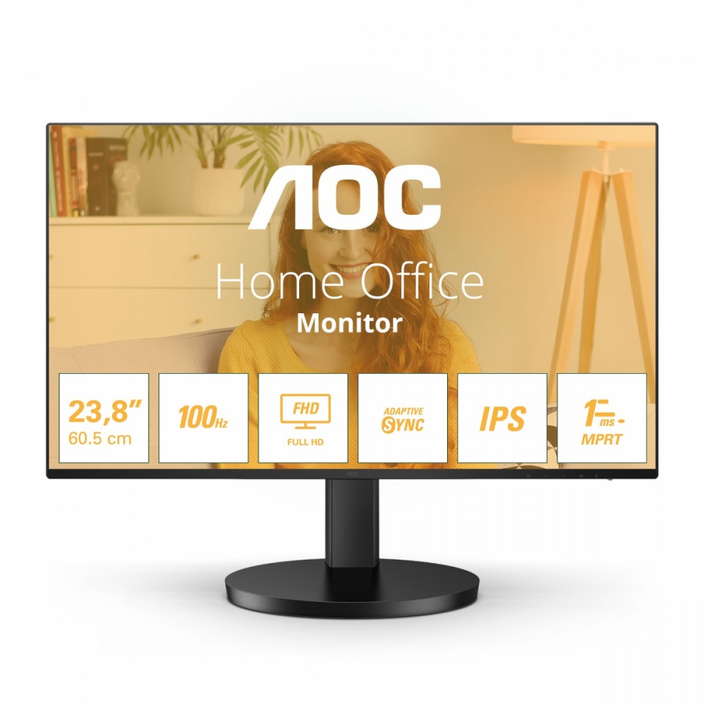 AOC Monitor 24B3HA2 23.8 inch
