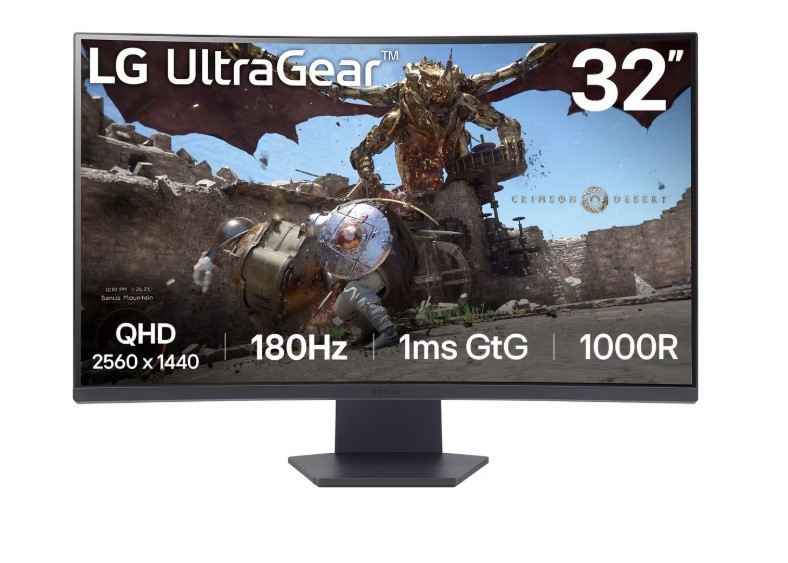LG  Electronics Monitor 32GS60QC-B 31.5