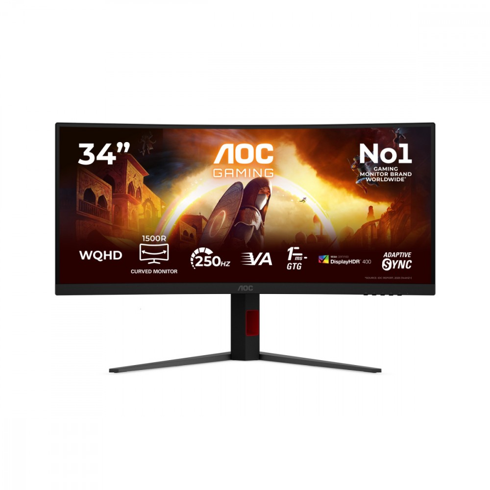 AOC Monitor 34 inch CU34G4ZCA VA