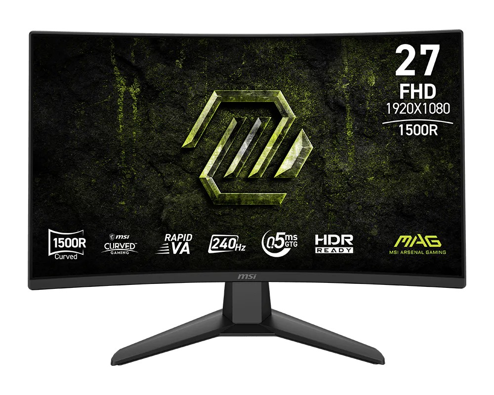 MSI  Monitor MAG 274CF X24 27inches/LED/FHD/CURVE/240Hz/Black