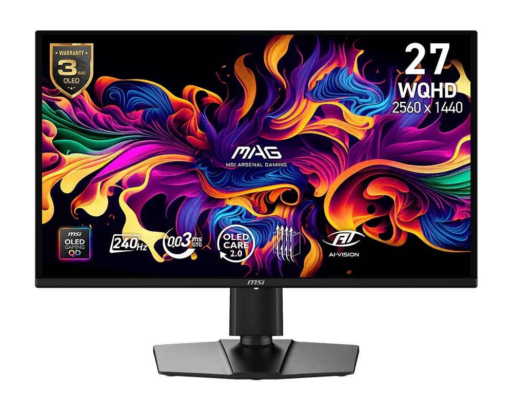 MSI Monitor MAG 274QP QD-OLED X24/26