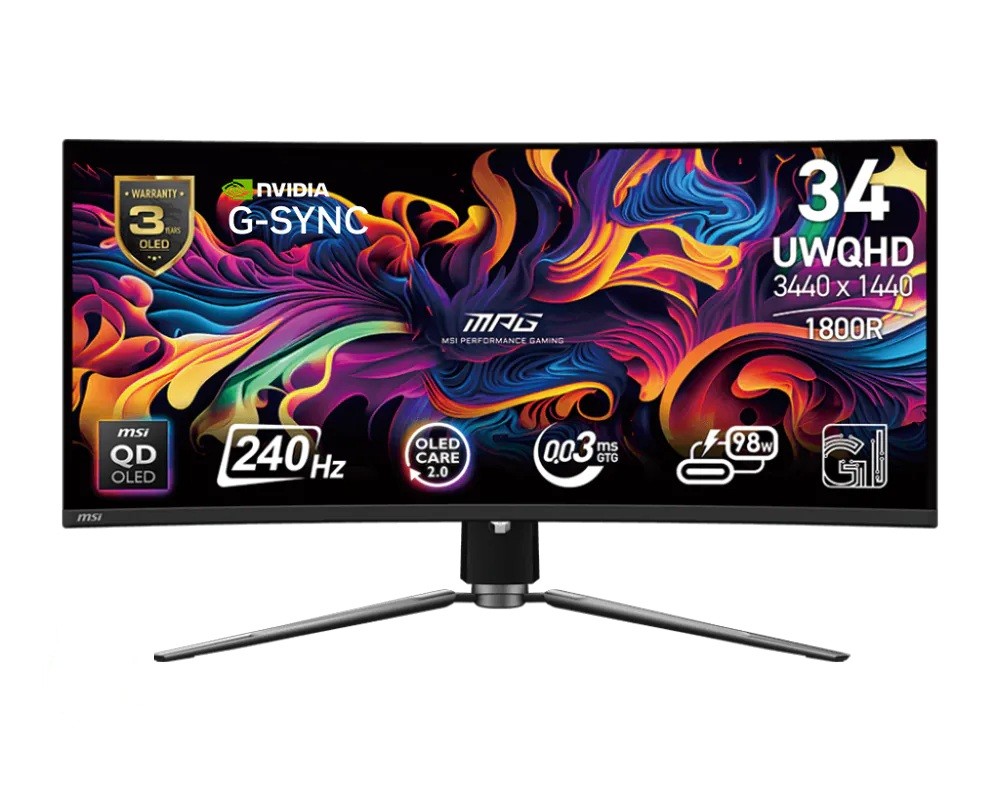 MSI Monitor MPG 341CQPX QD-OLED 34